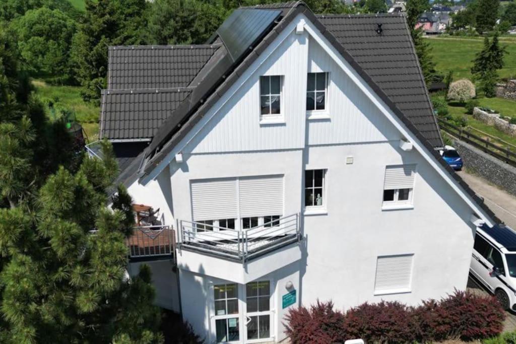 Ferienwohnung Fischer Mit E-Ladestation Direkt Am Haus Schwarzenberg (Saxony) Exterior foto
