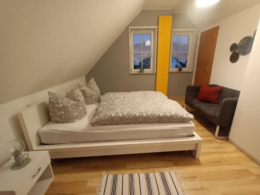 Ferienwohnung Fischer Mit E-Ladestation Direkt Am Haus Schwarzenberg (Saxony) Exterior foto